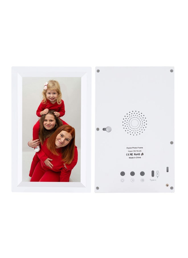 Gift 7 Inch Digital Photo Frame Picture Video Player WiFi Photo Album Advertising Machine Intelligent Electronic Photo Frame-Color:7inch -64gb-wifi Model-with Mobile App Transmission-tandland Box Packaging