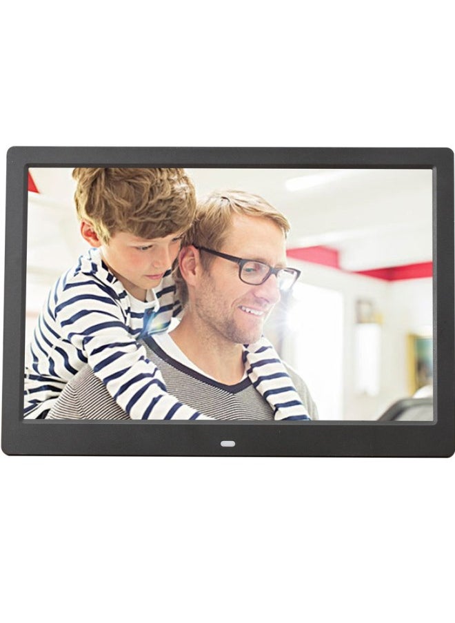 Hot Sale 13.3 Inch Advertising Machine Electronic Photo Album Multi-function Video Player-Color:White British Standard