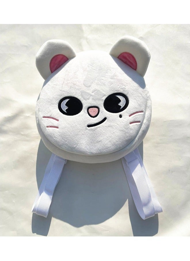 Straykids SKZOO Mini Cute Plush Backpack Schoolbag - Jiniret