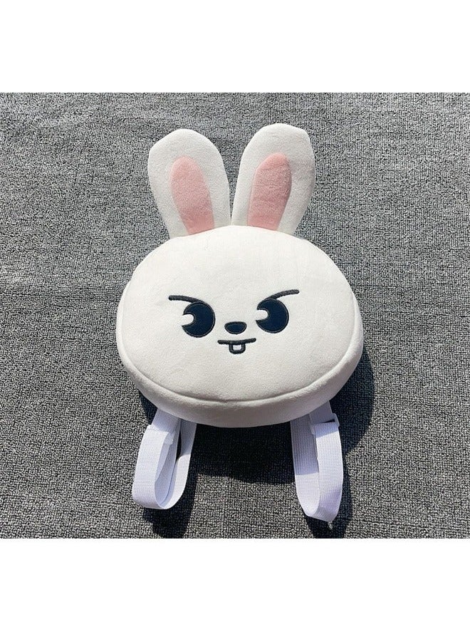 Straykids SKZOO Mini Cute Plush Backpack Schoolbag - Leebit