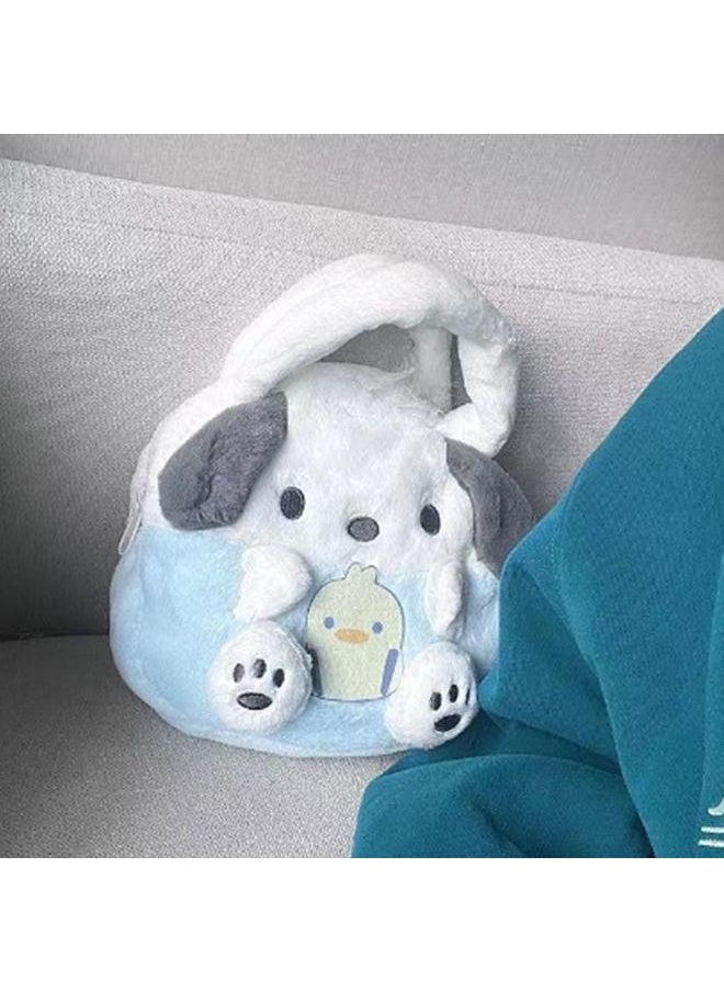 Lovely Cartoon Plush Handbag Soft Anime Multi Functional Small for Children Type 2 Free Size