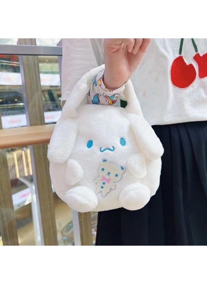 Lovely Cartoon Plush Handbag Soft Anime Multi Functional Small for Children Type 3 Free Size