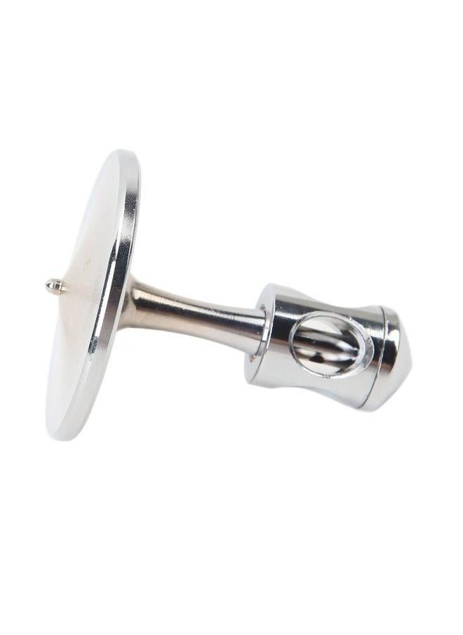Self Balancing Gyroscope Metal Educational Decompression Anti Gravity Rotation Silver