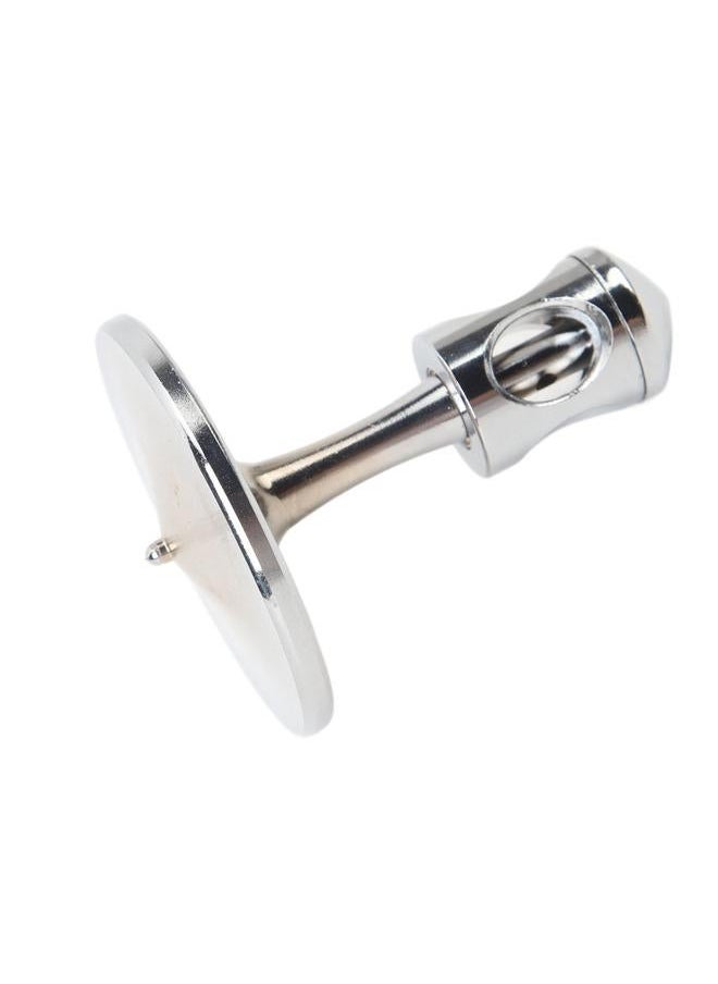 Self Balancing Gyroscope Metal Educational Decompression Anti Gravity Rotation Silver