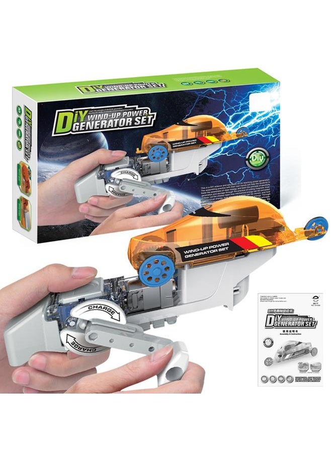 Children Educational Toy Hand Power Generation Tricycle Scientific Experiment Kid Leaning