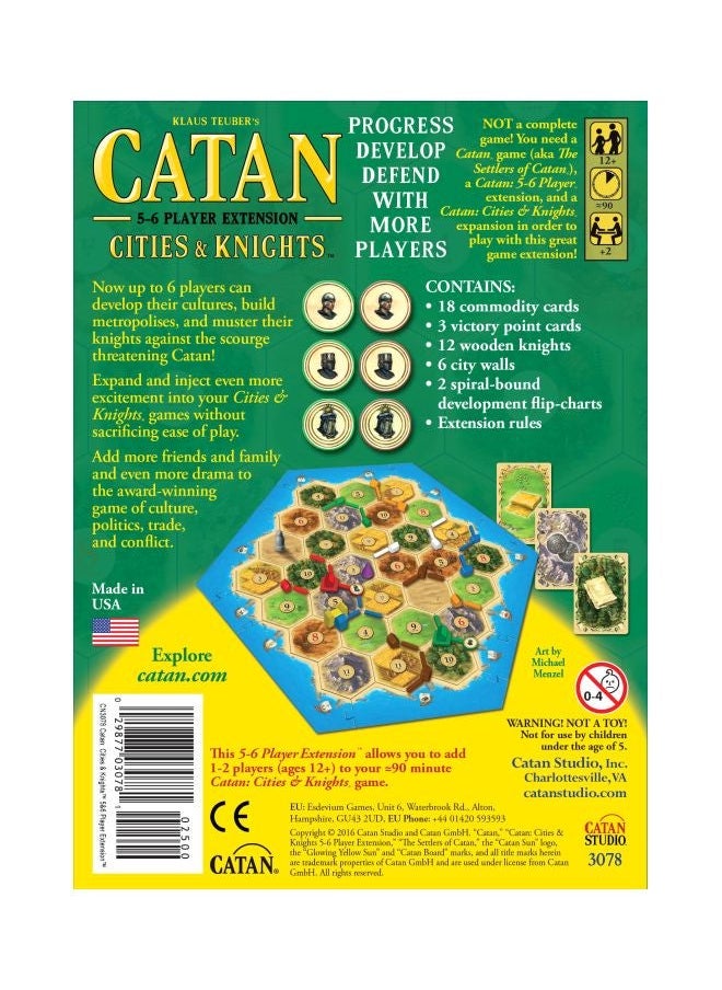 Extension: Cities And Knights Board Game CN3078