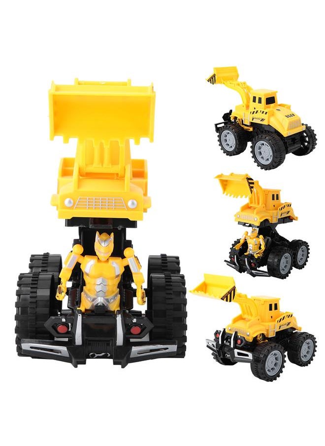 Electric Kid Boy Simulated Catapult Engineering Car Toy Mini Vehicle Model (#3)