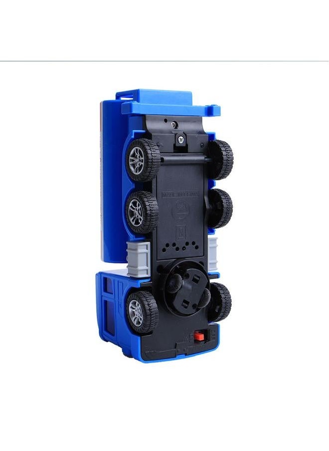 Mini Engineering Car Sprinkler Illuminated Simulation Model WJC47 (Blue)