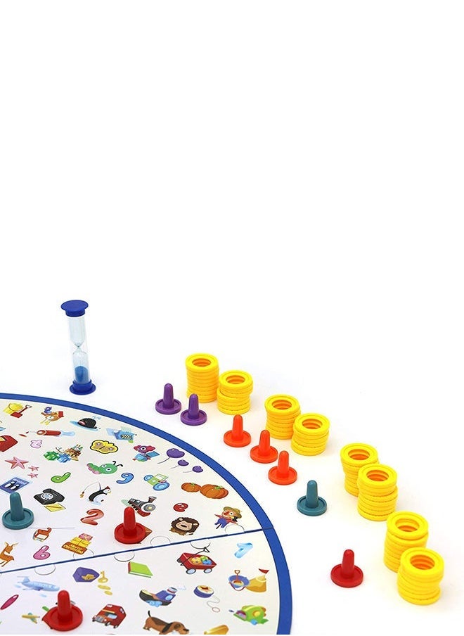 Detectives Looking Chart Educational Board Game