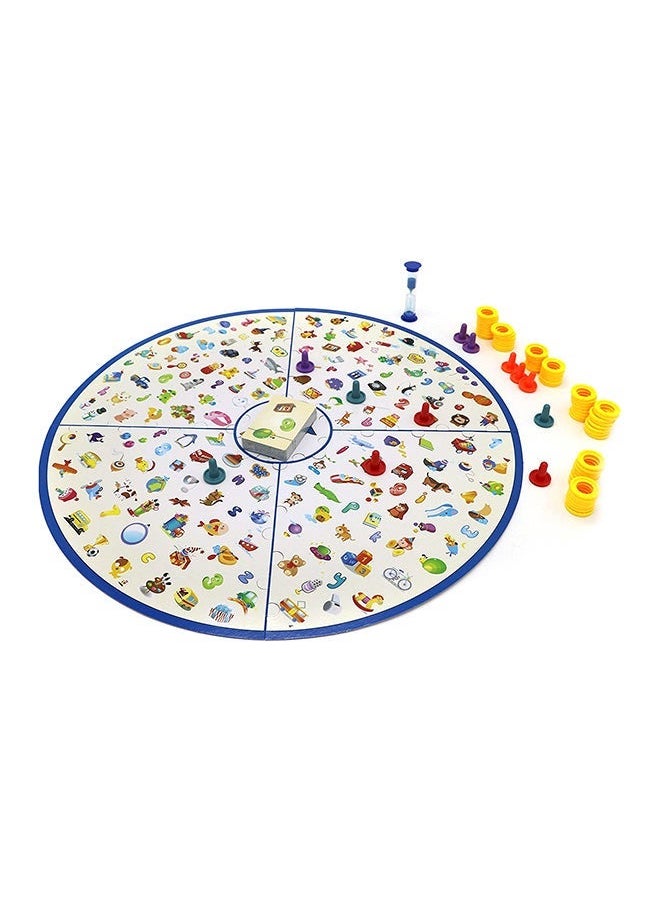 Detectives Looking Chart Educational Board Game