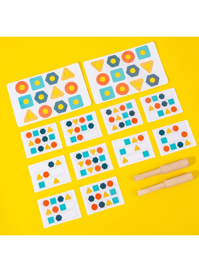 Children's Educational Play House Toy Set Baby Battle Screw Simulation Screw Disassembly Combination 1-3 Years Old Toy-Color:Battle Screw