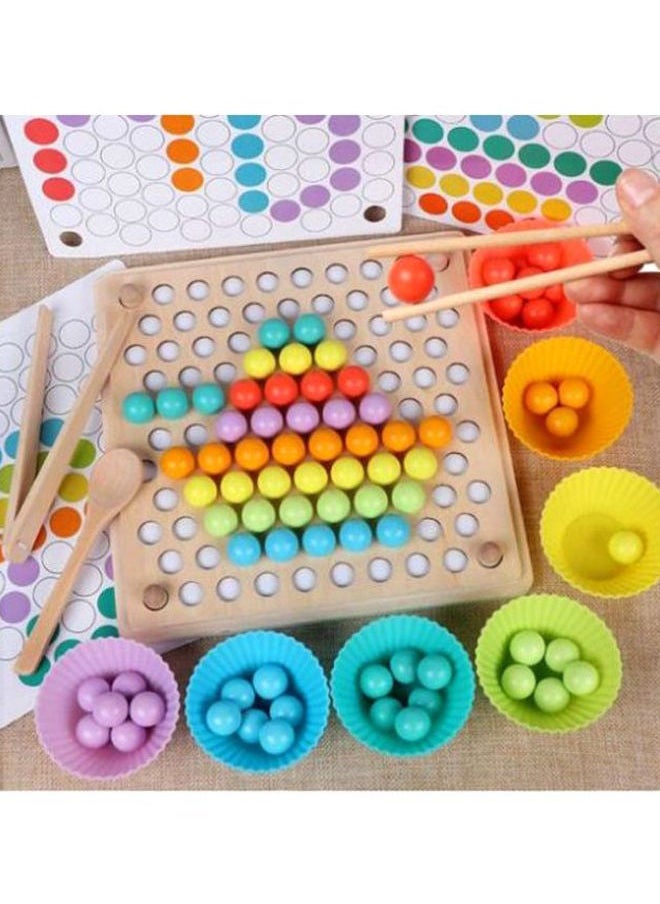 Colourful Beads Mathematics And Counting Toy YPC1504