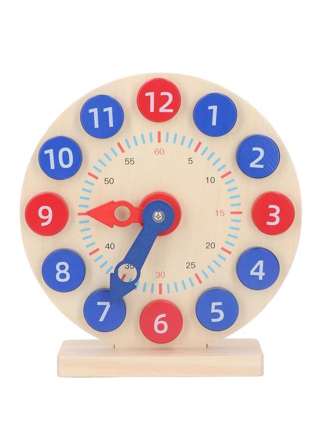 Learning Clock Time Activity Set for Kids 12 Hour Teaching Demonstration Develops and Early Math Skills School