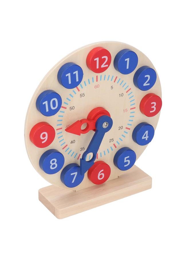 Learning Clock Time Activity Set for Kids 12 Hour Teaching Demonstration Develops and Early Math Skills School