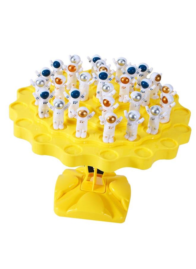 Balance Tree Game Toy Puzzle Early Educational Interactive Counting L Yellow 48 Spaceman