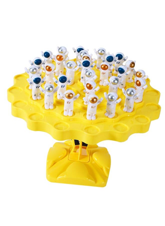 Balance Tree Game Toy Puzzle Early Educational Interactive Counting L Yellow 48 Spaceman