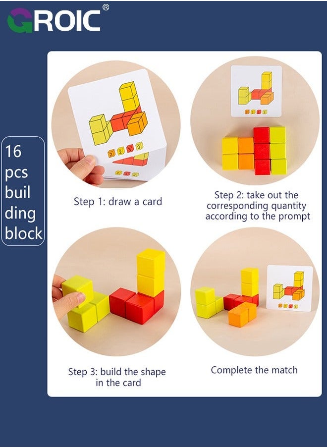 40 Pcs Cubes Math Manipulatives Stacked Blocks Toys For Kids, Educational Counting Classroom Learning Supplies, Preschool Plastic for Kindergarten Homeschool