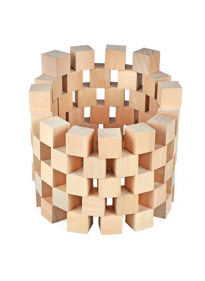 Manufacturers Directly Supply Various Sizes Of Multiple Squares Children's Traditional Toys Kindergarten Math Teaching Aids Squares-Colour:6*6*6CM
