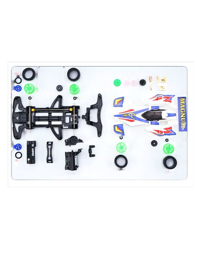 Brothers 4WD car super star model King post-80s and post-90s nostalgic assembly whirlwind charging giant toy