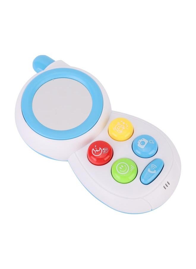 Baby Infant Simulated Animal Sound Music Phone Learning Educational Comforting Toy (Blue)