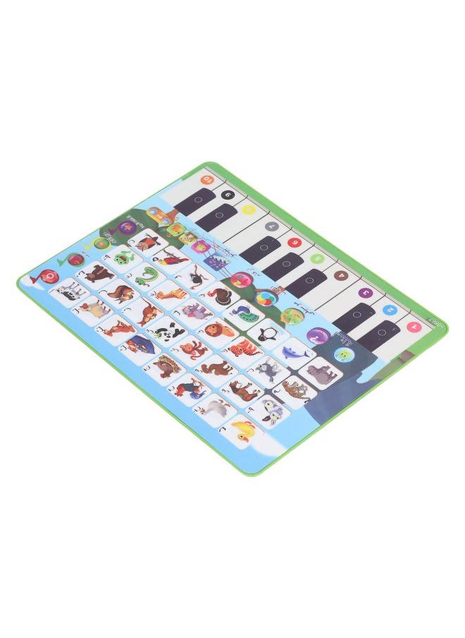 Arabic Learning Tablet Educational 28 Alphabets 32 Animal Recognition Early Pad for 1‑3 Years Old
