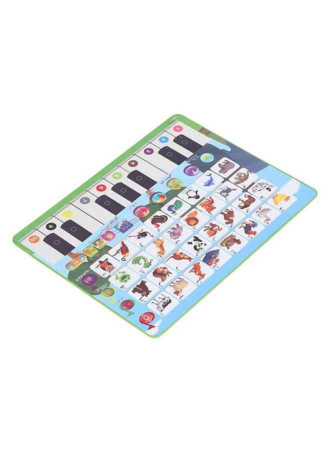 Arabic Learning Tablet Educational 28 Alphabets 32 Animal Recognition Early Pad for 1‑3 Years Old