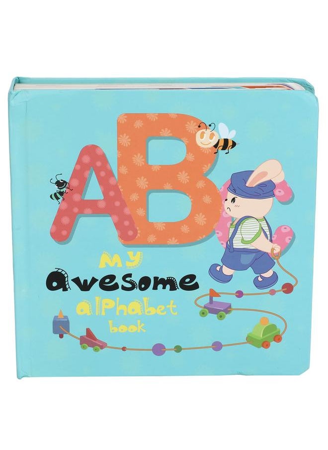 Infant Cute Cartoon Pattern Number/Letter Learning Wear-Resistant Early Educational BookLetter