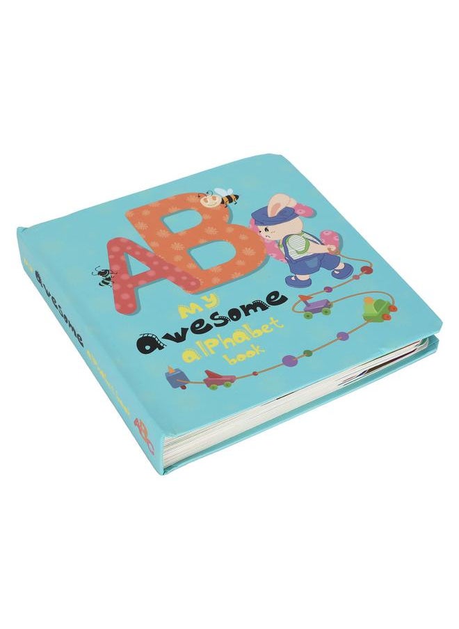 Infant Cute Cartoon Pattern Number/Letter Learning Wear-Resistant Early Educational BookLetter