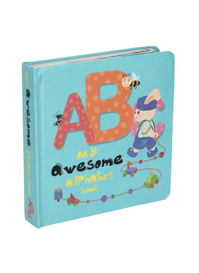 Infant Cute Cartoon Pattern Number/Letter Learning Wear-Resistant Early Educational BookLetter