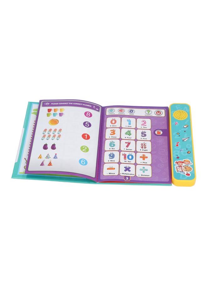 English Learning Book Interactive Electronic Talking Sound Educational Toy for Kids Over 3 Years
