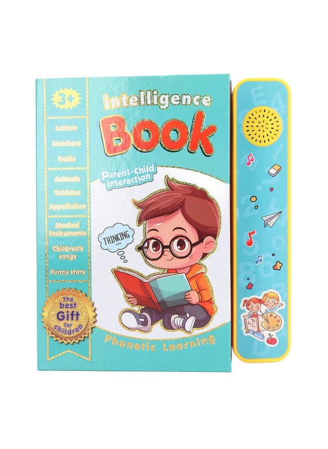 English Learning Book Interactive Electronic Talking Sound Educational Toy for Kids Over 3 Years
