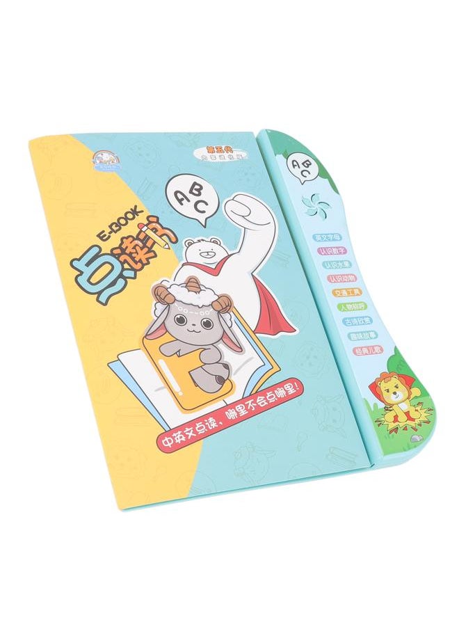 Child Reading Machine Chinese English Early Educational Clear Voice Electronic Learning Book for Kids
