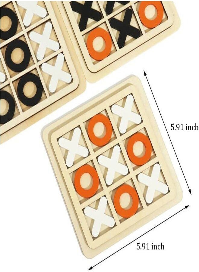 Educational XO game with X and O figures