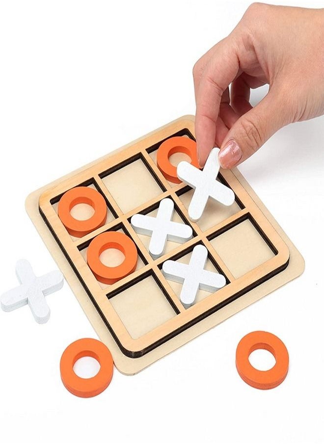 Educational XO game with X and O figures