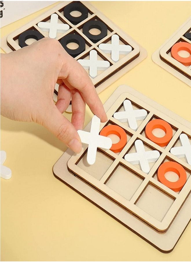 Educational XO game with X and O figures