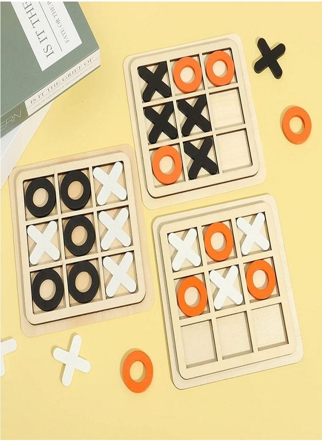 Educational XO game with X and O figures
