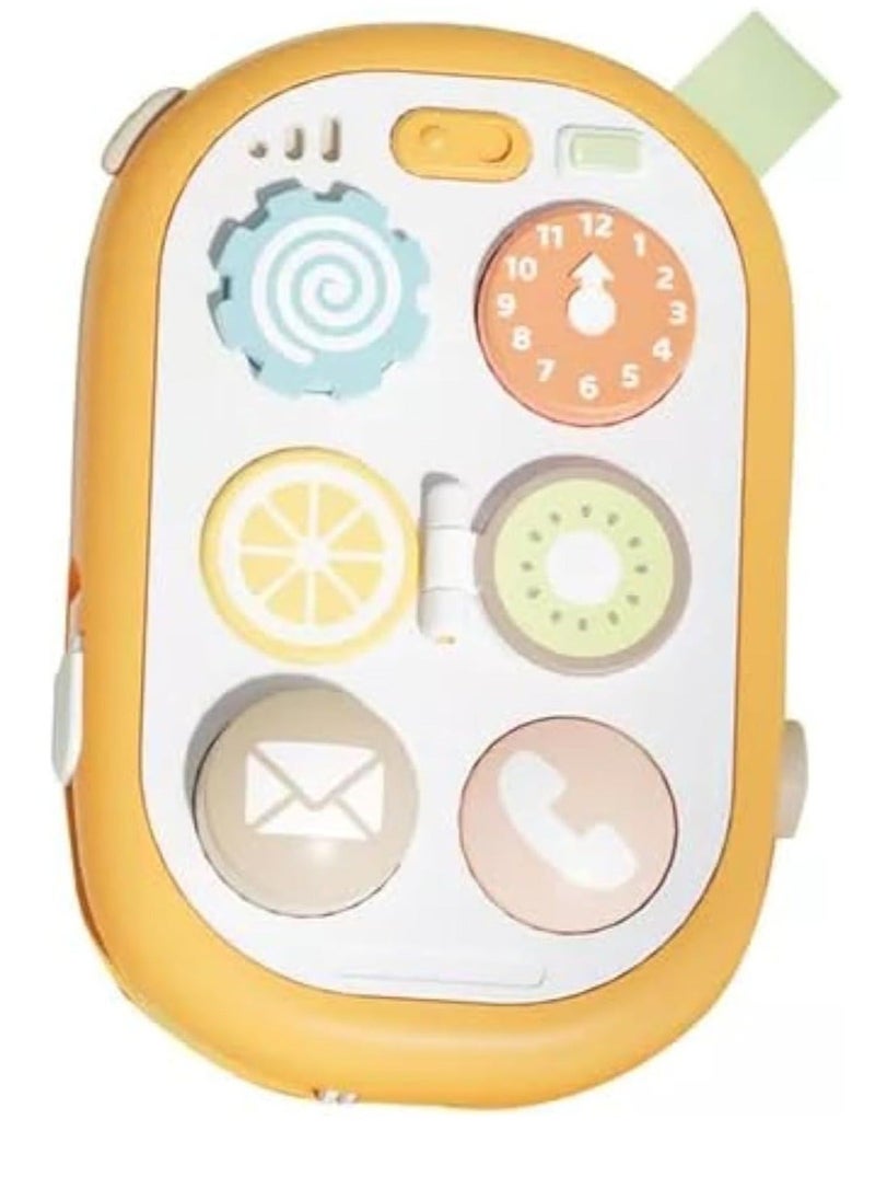 Children's educational simulation busy mobile phone toys infant Montessori early education fun camera ball