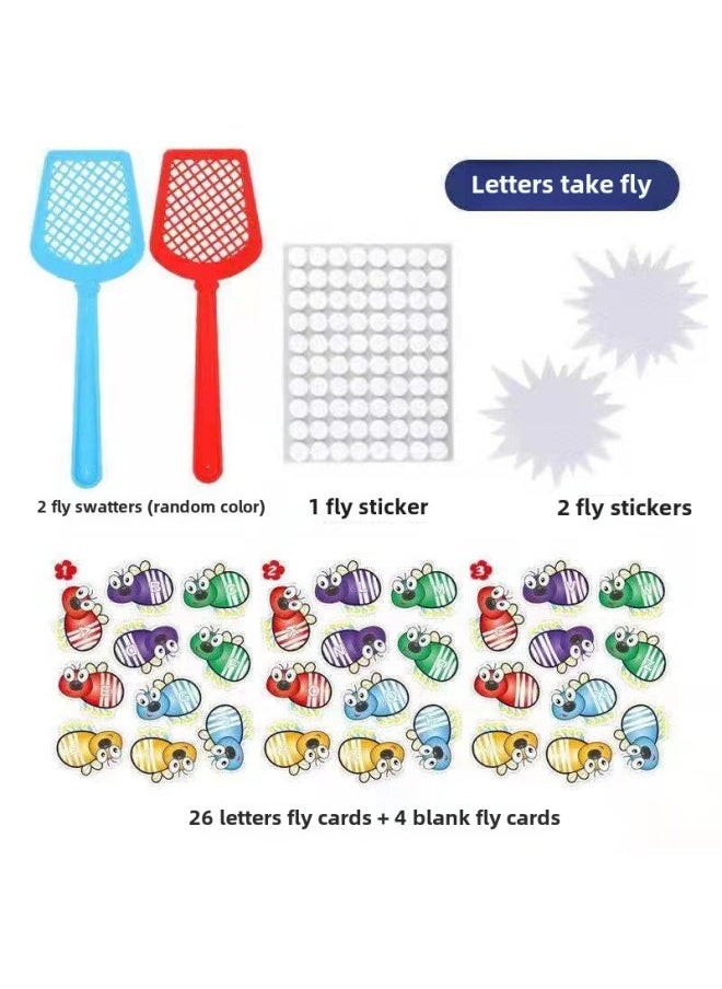 Children's Fun Fly Shooting English Multiplication Formula Desktop Game Family Parent-child Puzzle Interactive Learning-Specifications:Letter Mailing Box