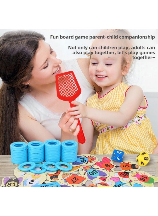 Children's Fun Fly Shooting English Multiplication Formula Desktop Game Family Parent-child Puzzle Interactive Learning-Specifications:Blank Card Mailing Box