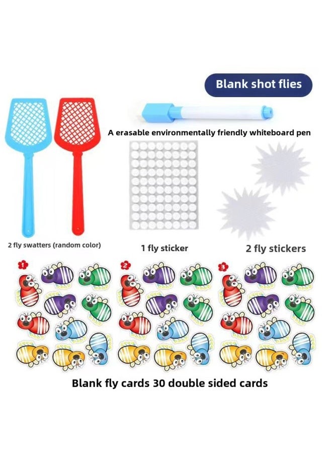 Children's Fun Fly Shooting English Multiplication Formula Desktop Game Family Parent-child Puzzle Interactive Learning-Specifications:Blank Card Mailing Box
