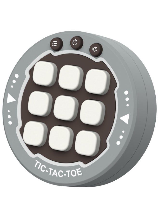 Triple Tac Tac Game Game Machine Children's Interactive Desktop Game Thinking Training New-Colour:English Tic-tac-toe  Opp
