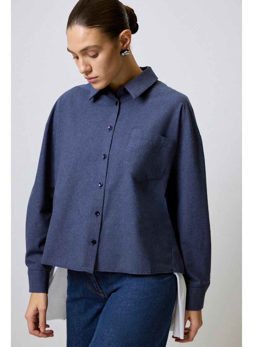 Pocket Melange Shirt