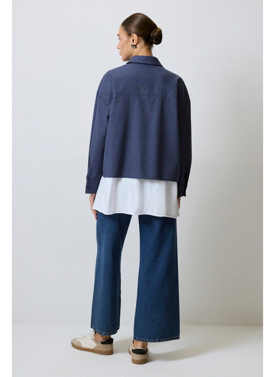 Pocket Melange Shirt