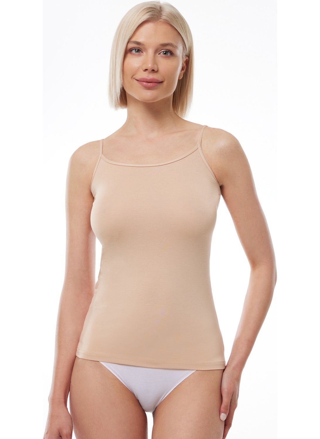 Women's Ten 3 Pack Modal Adjustable Rope Strap Undershirt 140 3M140