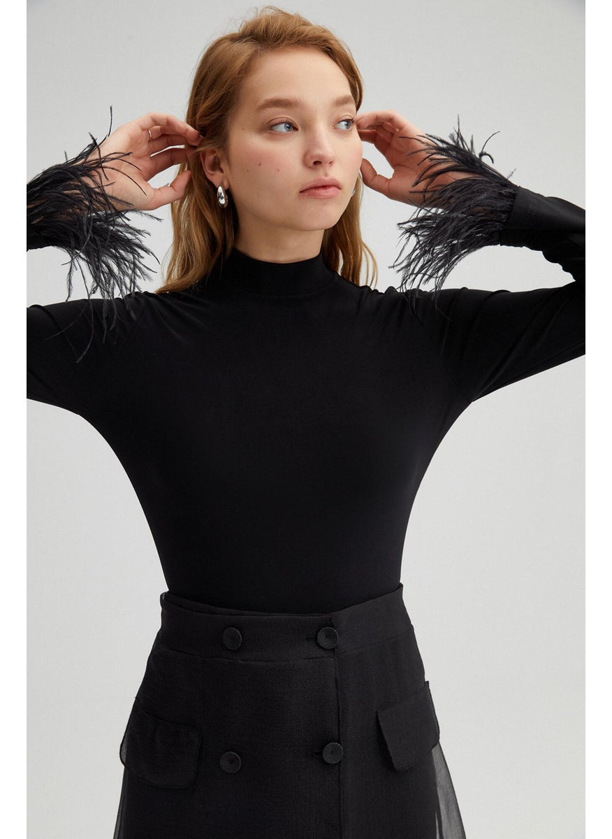 Otriş Detailed Bodysuit