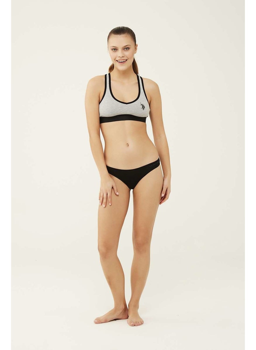 Women's Black - White - Tan - White - Tan 5-Pack Brazilian Briefs
