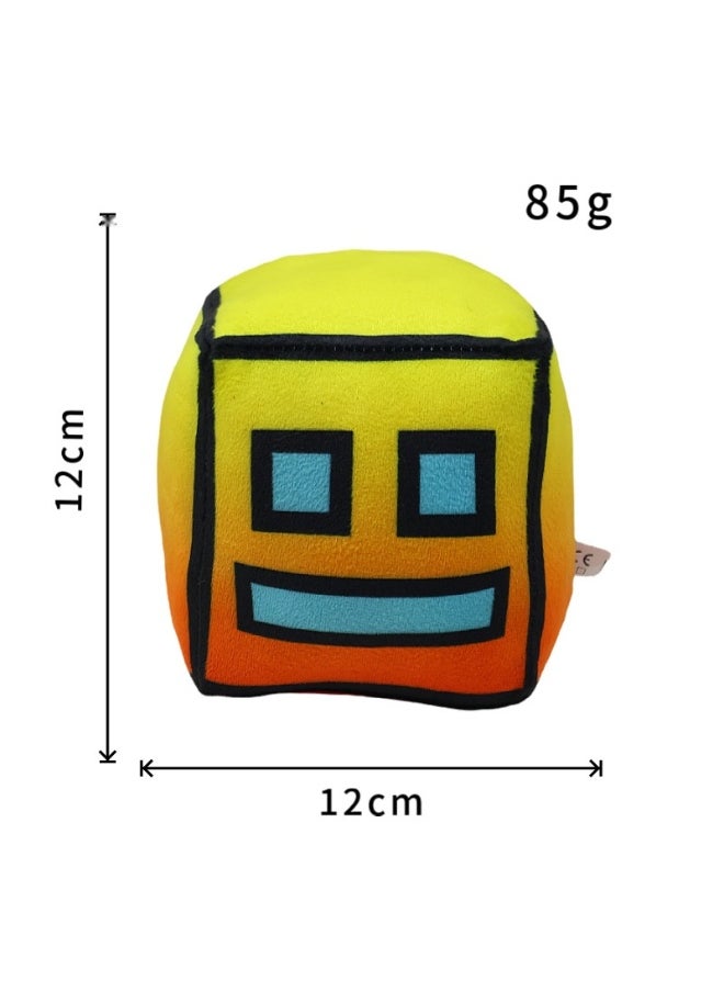 Geometry Dash Plush Toy - Geometric Dash Game Character Pillow