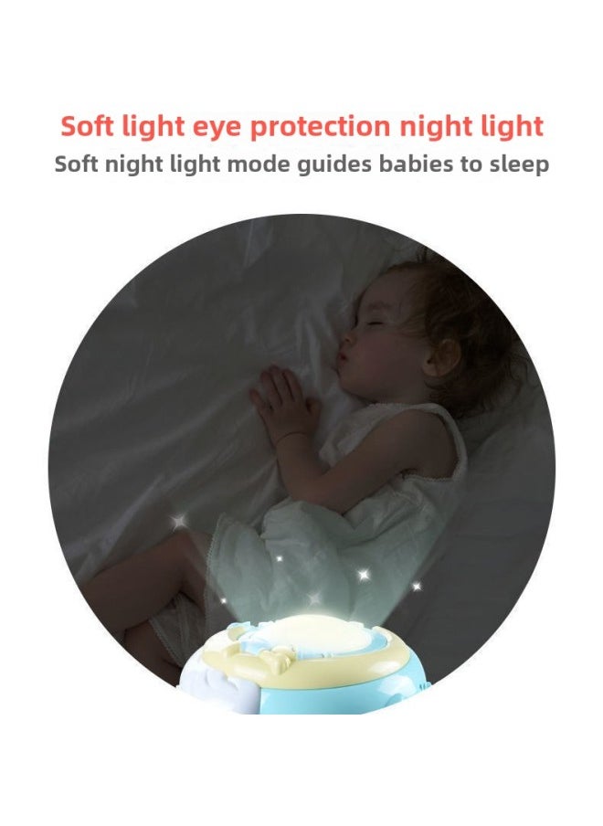 Bed Bell Baby Toy Rotatable Music Bed Hanging Pendant 0-1 Years Old To 3-6 Months Baby Bedside Rattle-Color:Duckling Bed Bell Pink Battery Version