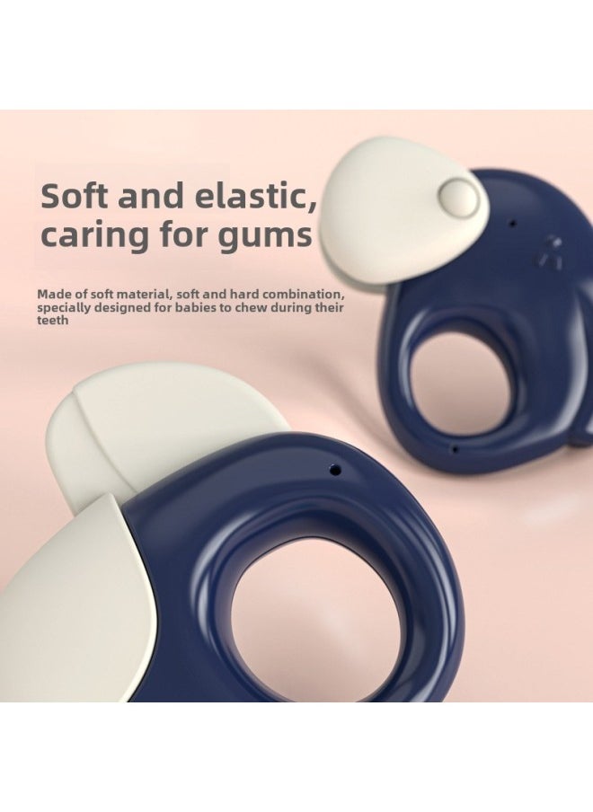 Children's Baby Rattle Hand-held Music Soothing Toys Baby Bite Boiled Molar Gum Hand Rattle Wholesale-Color:6-Piece Set (box Without Sound And Light)