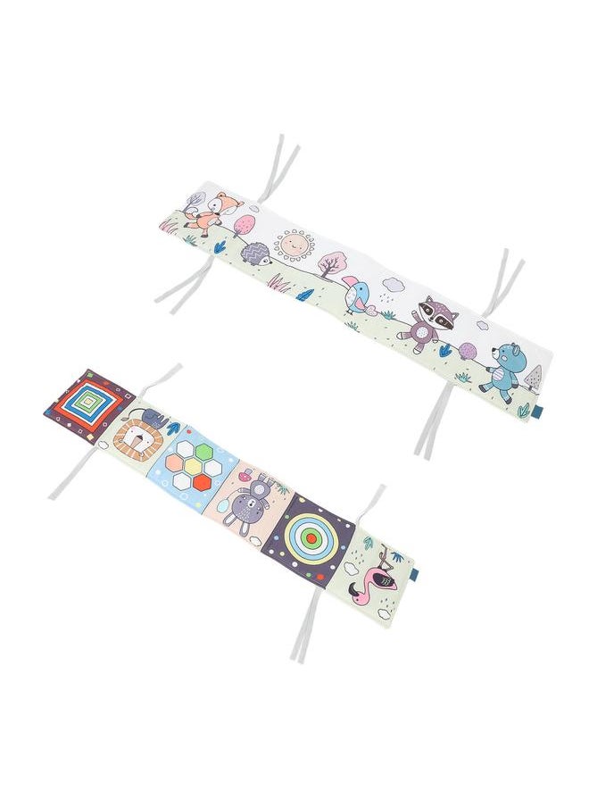 Baby Cloth Book Crib Toys Puzzle Early Education Cartoon Animal Nordic Style Soft Books Fox